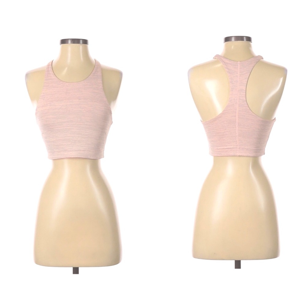 Outdoor Voices Move Free Crop Top in TechSweat Fabric